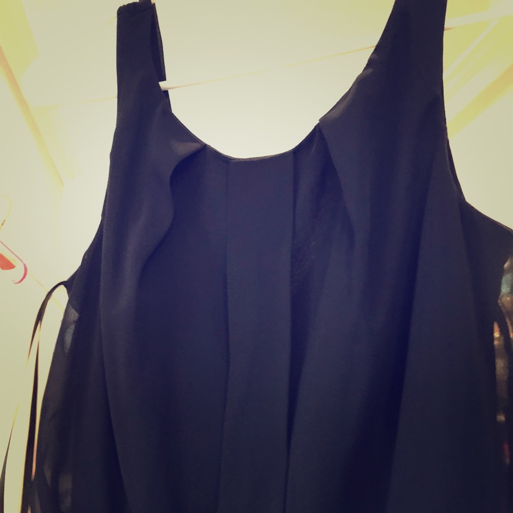 Maxi dress. Navy